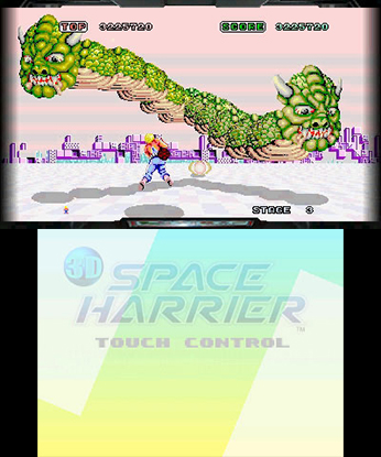 3D Space Harrier Review Screenshot