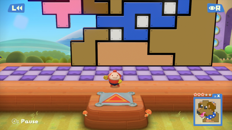 Pushmo World Review Screenshot
